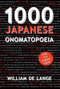 Bild vom Artikel 1000 Japanese Onomatopoeia vom Autor William De Lange