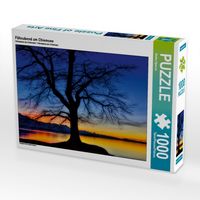 Produktbild: CALVENDO Puzzle F&ouml;hnabend am Chiemsee 1000 Teile Puzzle quer | 1000 Teile Lege-Gr&ouml;&szlig;e 64 &times; 48 cm Foto-Puzzle f&uuml;r gl&uuml;ckliche Stunden