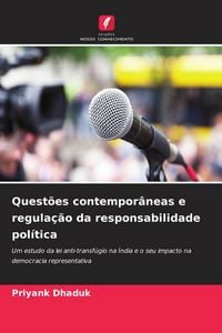 Produktbild: Quest&otilde;es contempor&acirc;neas e regula&ccedil;&atilde;o da responsabilidade pol&iacute;tica