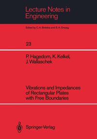 Produktbild: Vibrations and Impedances of Rectangular Plates with Free Boundaries