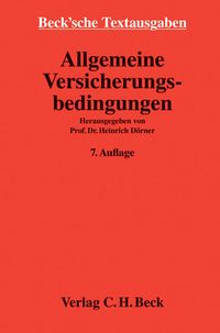 Produktbild: Allgemeine Versicherungsbedingungen