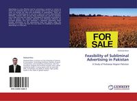 Produktbild: Feasibility of Subliminal Advertising in Pakistan