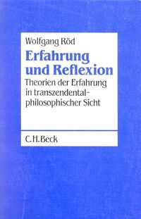 Bild vom Artikel Erfahrung und Reflexion vom Autor Wolfgang Röd