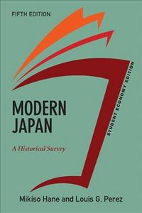 Produktbild: Hane, M: Modern Japan, Student Economy Edition