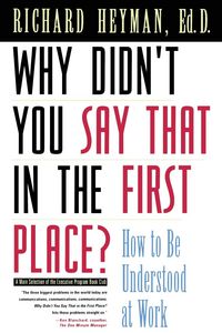 Produktbild: Why Didn't You Say That in the First Place?