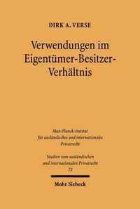 Produktbild: Verwendungen im Eigent&uuml;mer-Besitzer-Verh&auml;ltnis