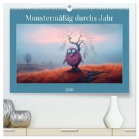 Produktbild: Monsterm&auml;&szlig;ig durchs Jahr (hochwertiger Premium Wandkalender 2026 DIN A2 quer), Kunstdruck in Hochglanz