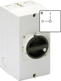 Produktbild: Kraus & Naimer KG10.T103/40.KS51V Reparaturschalter absperrbar 20A 1 x 90&deg; Schwarz 1St.