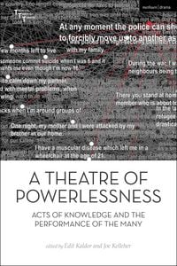 Produktbild: A Theatre of Powerlessness