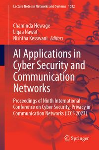 Produktbild: AI Applications in Cyber Security and Communication Networks