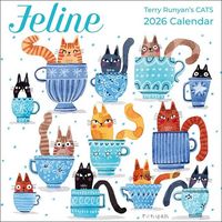Produktbild: Feline 2026 Mini Wall Calendar
