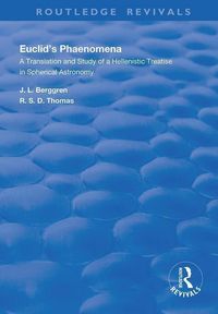 Produktbild: Berggren, J: Euclid's Phaenomena