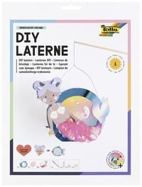 Produktbild: FOLIA Bastelartikel Laternen-Bastelsets UNDERWATER DREAMS, inkl. 1 LED-Licht und Batterien