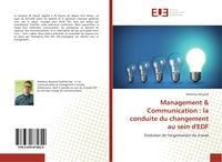 Produktbild: Management & Communication : la conduite du changement au sein d'EDF