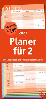 Produktbild: Basic Planer f&uuml;r zwei 2027