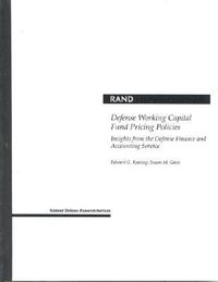 Produktbild: Defense Working Capital Fund Pricing Policies