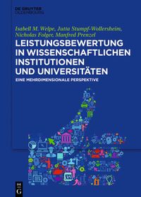 Produktbild: Leistungsbewertung in wissenschaftlichen Institutionen und Universit&auml;ten