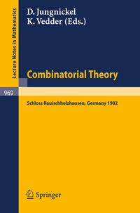 Produktbild: Combinatorial Theory