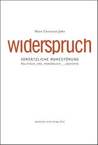 Produktbild: widerspruch &ndash; vors&auml;tzliche ruhest&ouml;rung
