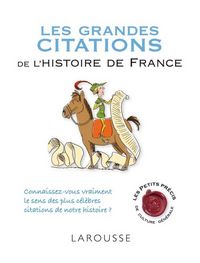 Produktbild: Les grandes citations de l'histoire de France