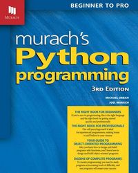 Produktbild: Murach's Python Programming (3rd Edition)