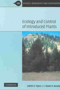 Produktbild: Ecology and Control of Introduced Plants