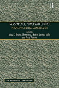 Produktbild: Transparency, Power, and Control