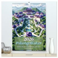 Produktbild: Palastgefl&uuml;ster (hochwertiger Premium Wandkalender 2026 DIN A2 hoch), Kunstdruck in Hochglanz