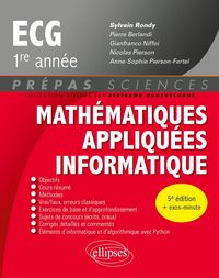 Produktbild: Math&eacute;matiques appliqu&eacute;es - Informatique - ECG 1re ann&eacute;e