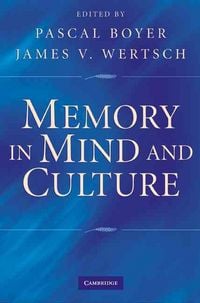 Produktbild: Memory in Mind and Culture