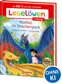 Produktbild: Lesel&ouml;wen 1. Klasse - Notfall im Drachenpark