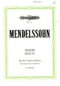 Bild vom Artikel Duette vom Autor Felix Mendelssohn Bartholdy