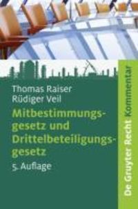 Produktbild: Mitbestimmungsgesetz und Drittelbeteiligungsgesetz