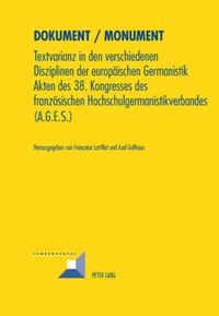 Produktbild: Dokument / Monument