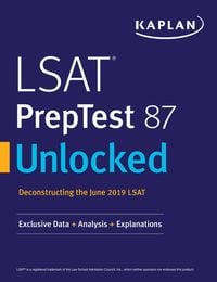 Produktbild: LSAT PrepTest 87 Unlocked