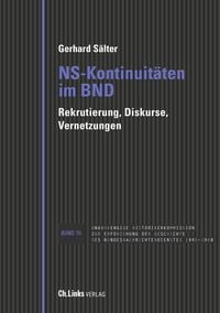 Produktbild: NS-Kontinuit&auml;ten im BND