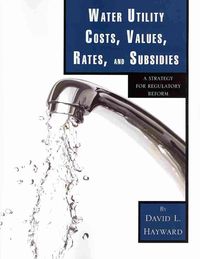 Produktbild: Water Utility Costs, Values, Rates, and Subsidies