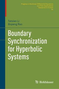 Produktbild: Boundary Synchronization for Hyperbolic Systems