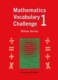Produktbild: Mathematics Vocabulary Challenge One