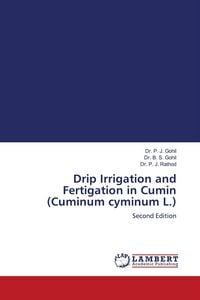 Produktbild: Drip Irrigation and Fertigation in Cumin (Cuminum cyminum L.)