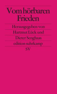 Produktbild: Vom h&ouml;rbaren Frieden