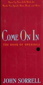 Produktbild: Come on in: The Book of Openings