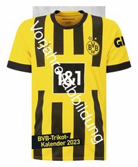 Borussia Dortmund Trikotkalender 2024. Kalender im originalen Trikot-Design, perfekt für Fans des BVB. Die tollsten Spielerfotos in einem dekorativen von Heye