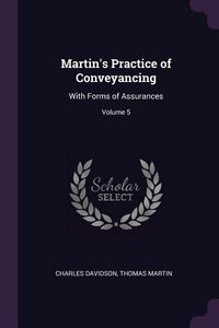 Produktbild: Martin's Practice of Conveyancing