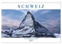 Produktbild: Schweiz - Vom Hochgebirge zu Palmen (Wandkalender 2027 DIN A4 quer), CALVENDO Monatskalender