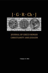Produktbild: Journal of Greco-Roman Christianity and Judaism, Volume 12