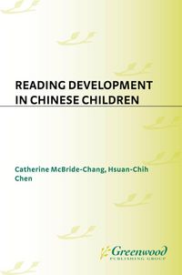 Produktbild: Reading Development in Chinese Children