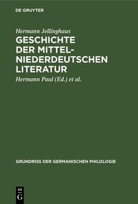 Produktbild: Geschichte der mittelniederdeutschen Literatur