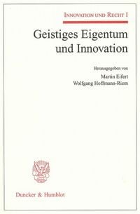 Produktbild: Innovation und Recht. 4 B&auml;nde.