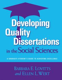 Produktbild: Developing Quality Dissertations in the Social Sciences